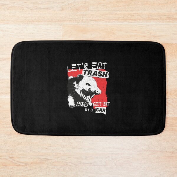 Item preview, Let's Eat Trash and Get Hit By A Car Opossum designed and sold by ABIGRENTERIA.