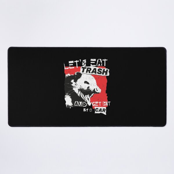 Item preview, Let's Eat Trash and Get Hit By A Car Opossum designed and sold by ABIGRENTERIA.
