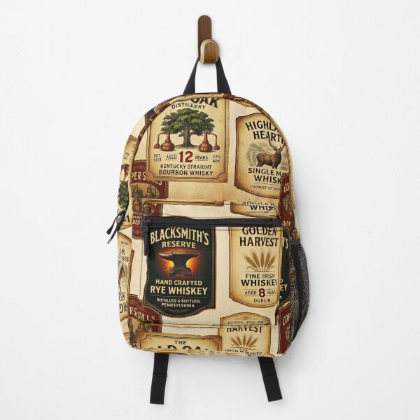 Item preview, Vintage Whiskey Labels designed and sold by FunFitsFactory.