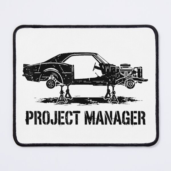 Item preview, Project Manager Classic Car Restoration Mechanic Design designed and sold by AnsadoWinu.