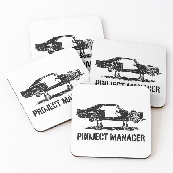 Item preview, Project Manager Classic Car Restoration Mechanic Design designed and sold by AnsadoWinu.