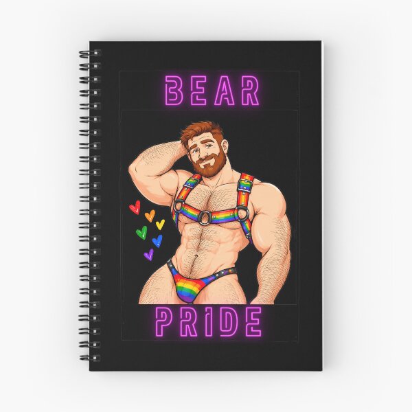 Item preview, Bear Pride | Gay Bear Rainbow Harness Pride Design designed and sold by BrokenLabel.