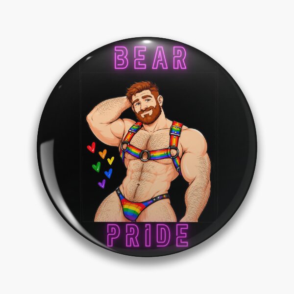 Item preview, Bear Pride | Gay Bear Rainbow Harness Pride Design designed and sold by BrokenLabel.