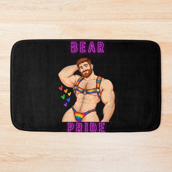 Item preview, Bear Pride | Gay Bear Rainbow Harness Pride Design designed and sold by BrokenLabel.