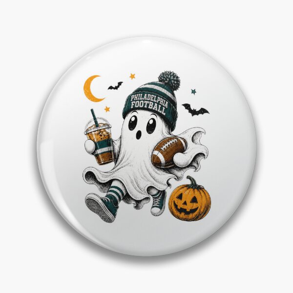 Item preview, Philly Football Ghost Halloween Coffee Fun designed and sold by KaizerAlan.