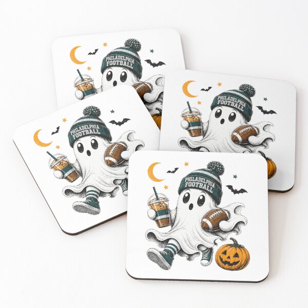 Item preview, Philly Football Ghost Halloween Coffee Fun designed and sold by KaizerAlan.