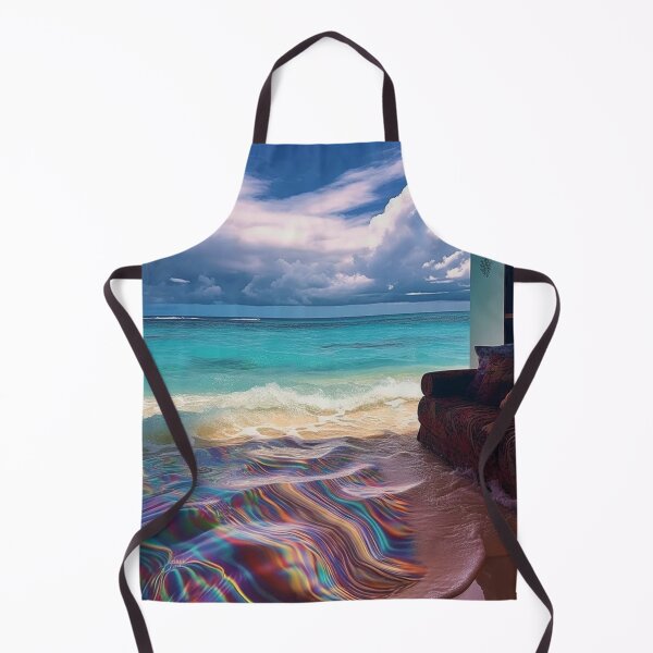 Item preview, Okinawa Beach Melting Into Living Room designed and sold by MongLongStudio.
