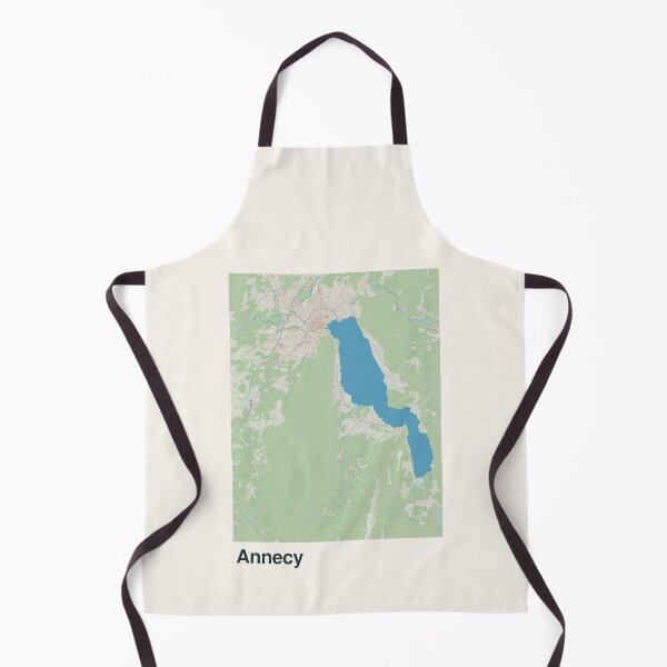 Item preview, Annecy Minimalistic Map Art designed and sold by MapsNerd.