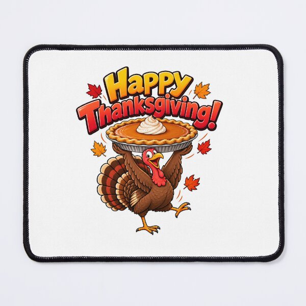 Item preview, Happy Thanksgiving Turkey Pumpkin Pie designed and sold by PRINTIONAL.