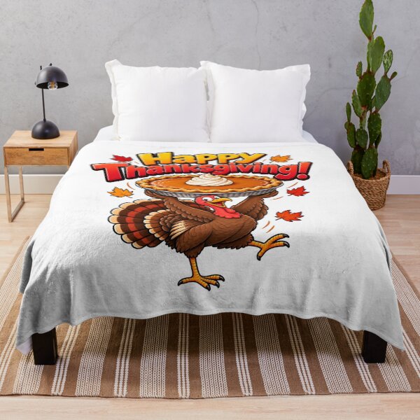Item preview, Happy Thanksgiving Turkey Pumpkin Pie designed and sold by PRINTIONAL.