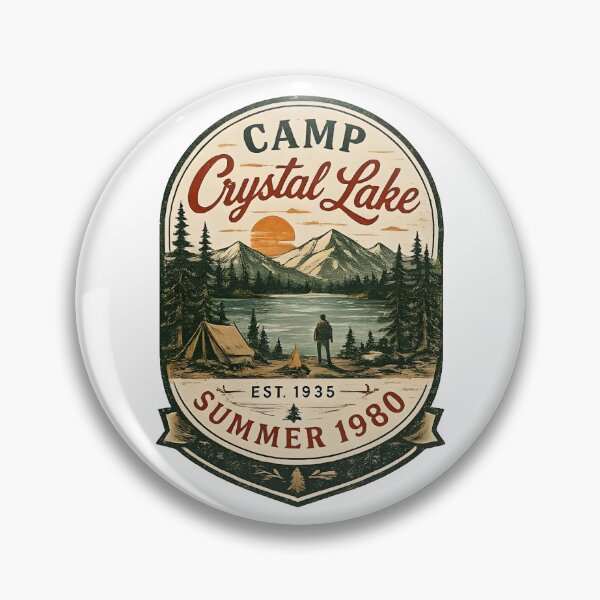 Item preview, Camp Crystal Lake Est 1935 Summer 1980 designed and sold by Stivaktis Art Daily.