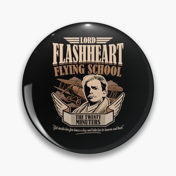 Artikelvorschau, Lord Flashheart Flugschule entworfen und verkauft von Art-Monnard.