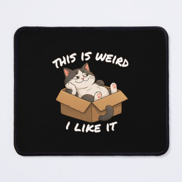 Item preview, Weird Cat Loaf I Like It Funny Animal Art designed and sold by SoyLamderma.
