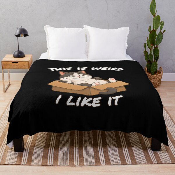Item preview, Weird Cat Loaf I Like It Funny Animal Art designed and sold by SoyLamderma.