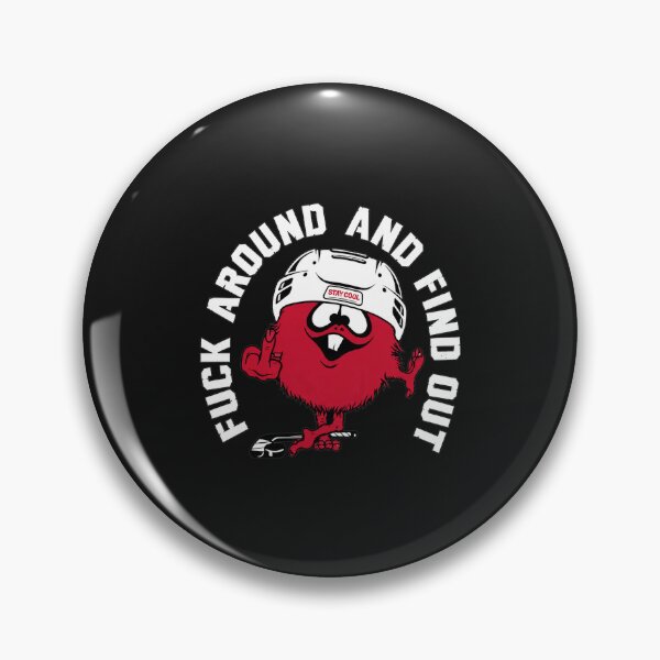 Item preview, Beaver Hockey Helmet Middle Finger Rude Humor  designed and sold by Timeddick.