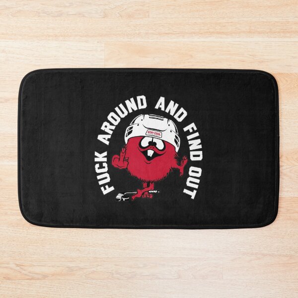 Item preview, Beaver Hockey Helmet Middle Finger Rude Humor  designed and sold by Timeddick.