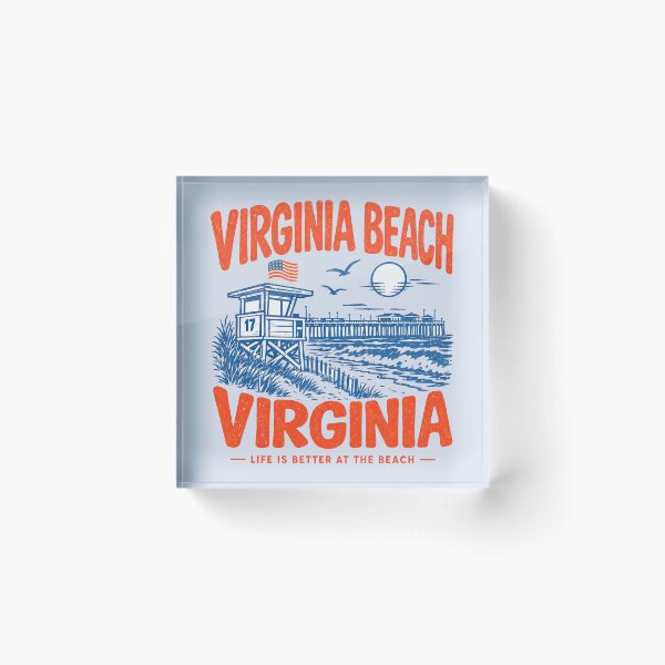 Item preview, Virginia Beach Retro Vibes designed and sold by HowToCanadian.