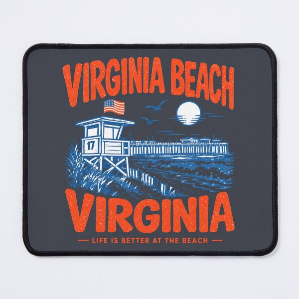 Item preview, Virginia Beach Retro Vibes designed and sold by HowToCanadian.