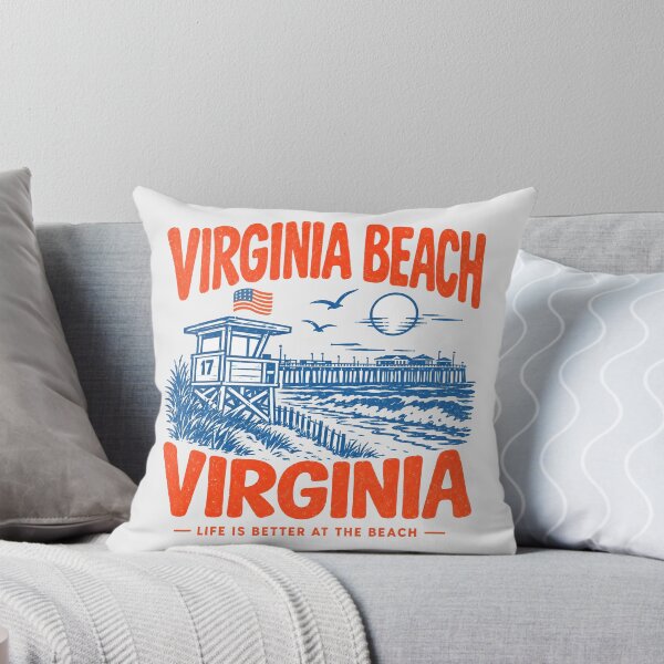 Item preview, Virginia Beach Retro Vibes designed and sold by HowToCanadian.
