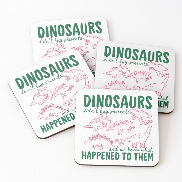 Item preview, Funny Dinosaurs Didn't Buy Presents  designed and sold by marlo-quade.