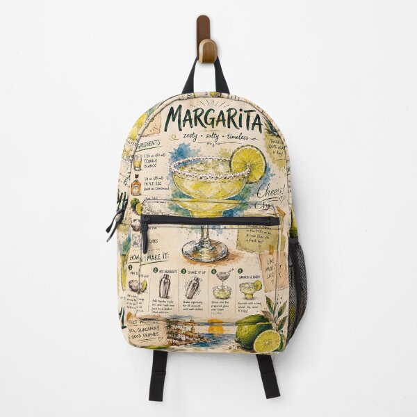 Item preview, Margarita cocktail illustration - How to make it designed and sold by GalleryKauffeld.