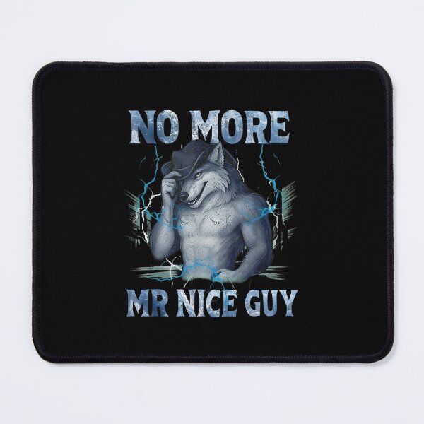Item preview, No More Mr Nice Guy Wolf Cowboy Electric designed and sold by ABIGRENTERIA.
