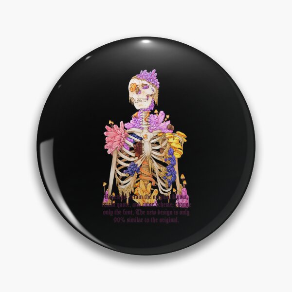 Item preview, Crystal Growing Skeleton Bone Growth Artwork designed and sold by MONALAMOUREA.