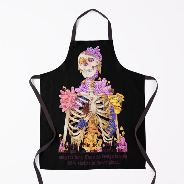 Item preview, Crystal Growing Skeleton Bone Growth Artwork designed and sold by MONALAMOUREA.