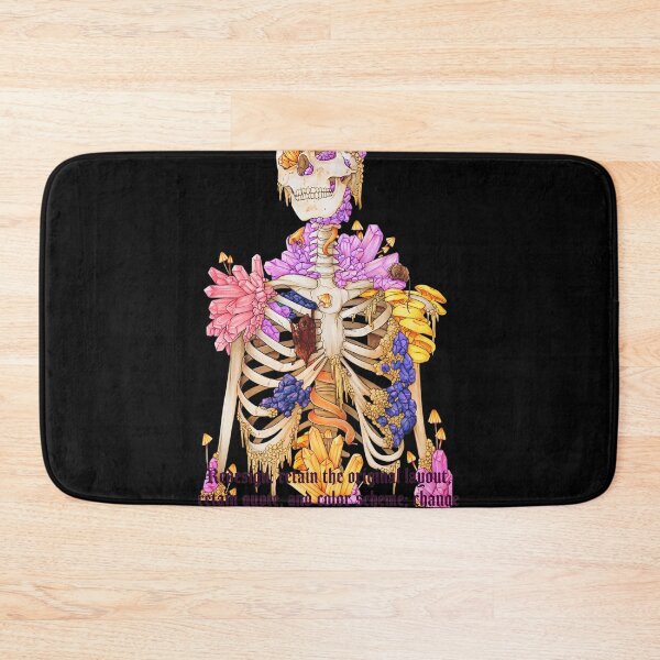 Item preview, Crystal Growing Skeleton Bone Growth Artwork designed and sold by MONALAMOUREA.