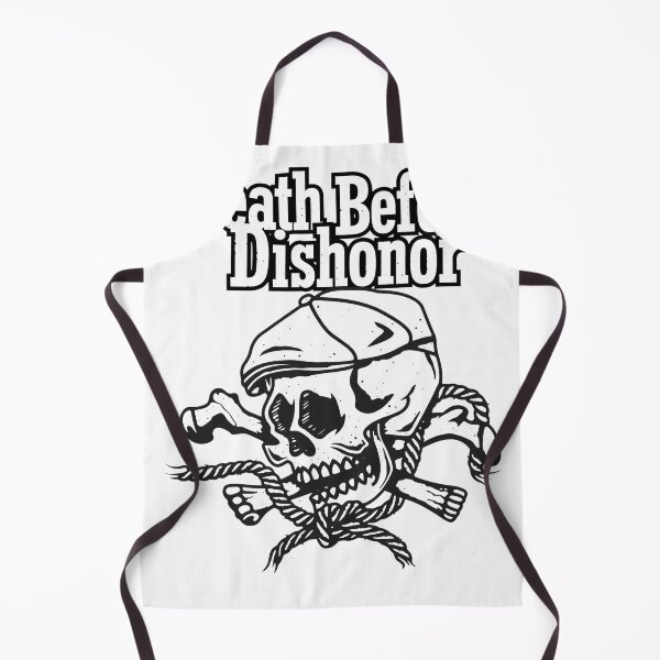 Item preview, Death Before Dishonor Skull Rope Boston Hardcore Art designed and sold by MONALAMOUREA.