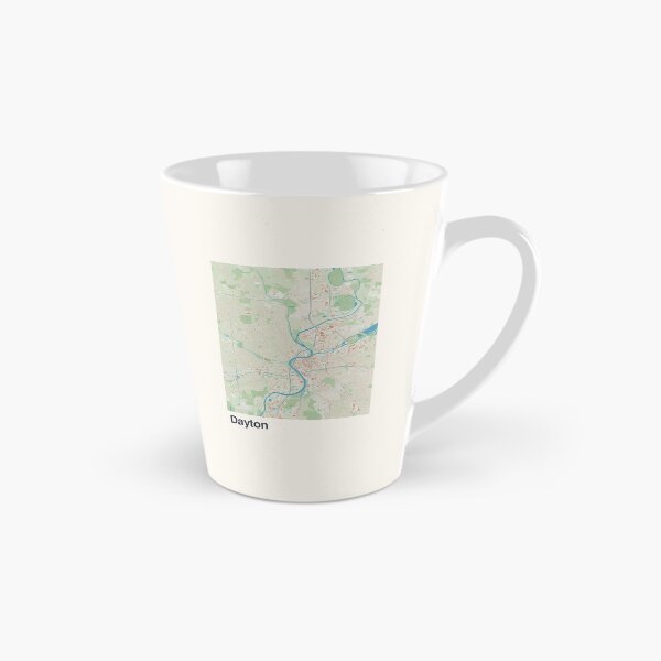 Item preview, Dayton Minimalistic Map Art designed and sold by MapsNerd.