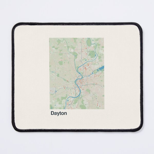 Item preview, Dayton Minimalistic Map Art designed and sold by MapsNerd.