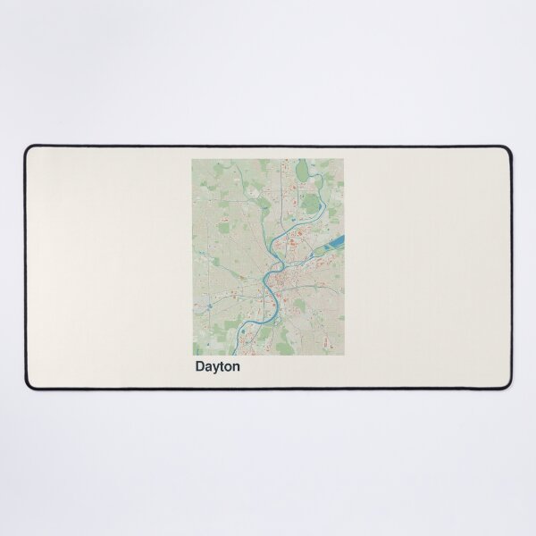 Item preview, Dayton Minimalistic Map Art designed and sold by MapsNerd.