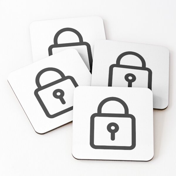 Item preview, Padlock Security Line Icon designed and sold by VectorForge Studio.