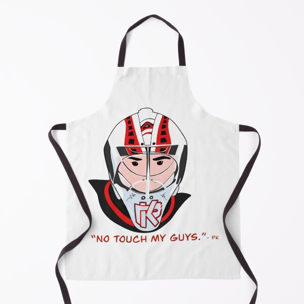 Item preview, Hockey Goalie Mask 'No Touch My Guys' designed and sold by KingwoodMe.