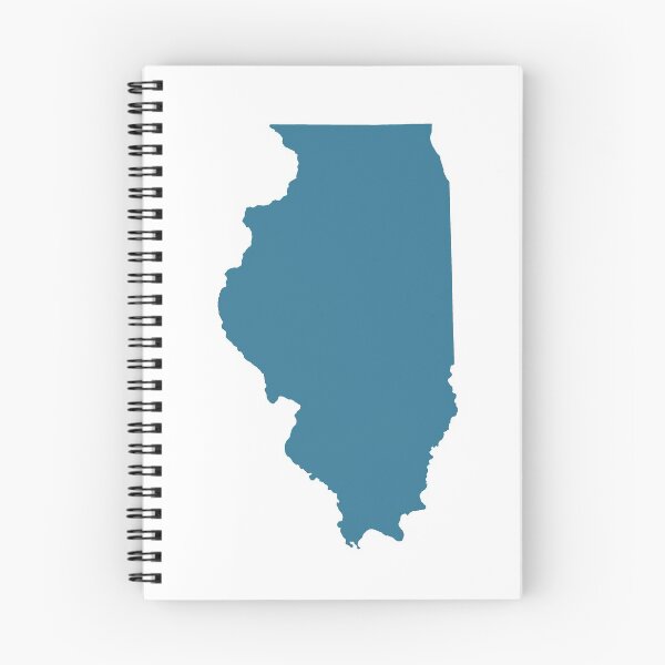 Item preview, Illinois in Teal designed and sold by Maren Misner.