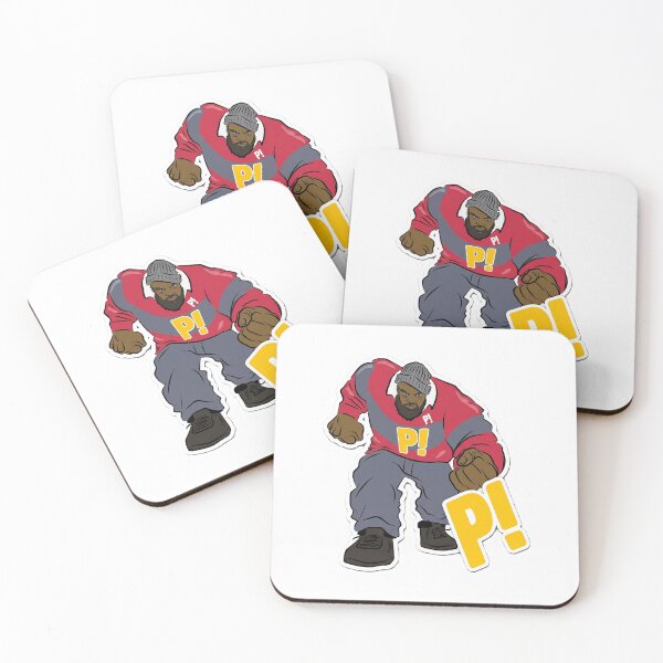 Item preview, Red Blue Hip Hop Mascot designed and sold by AntiSguy.