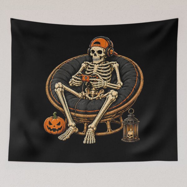 Item preview, Skeleton Gamer Halloween Video Game Gaming Costume Boys Men designed and sold by KristenSabol.
