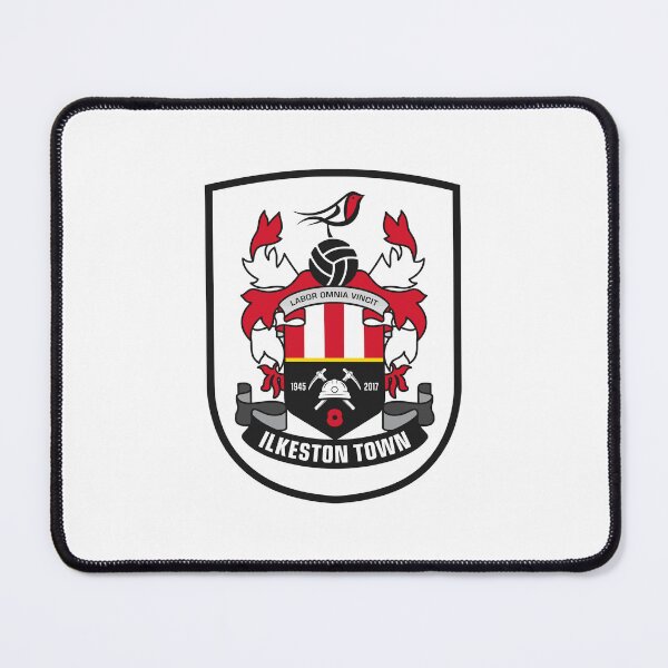 Item preview, Ilkeston Town Football Club Robin Miner Badge Crest Vector Icon designed and sold by isoterus.