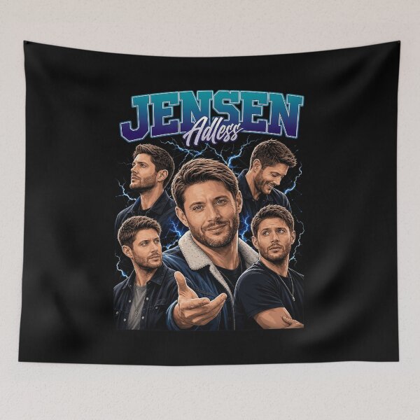Item preview, Jensen Ackles Supernatural Dean Winchester Retro designed and sold by AvaLawley.