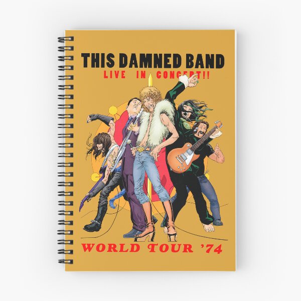 Item preview, The Damned Band World Tour Vintage designed and sold by serazaeni.