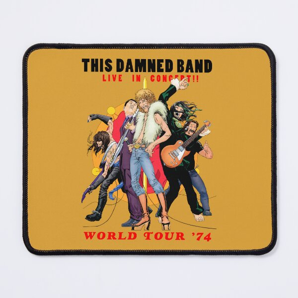 Item preview, The Damned Band World Tour Vintage designed and sold by serazaeni.