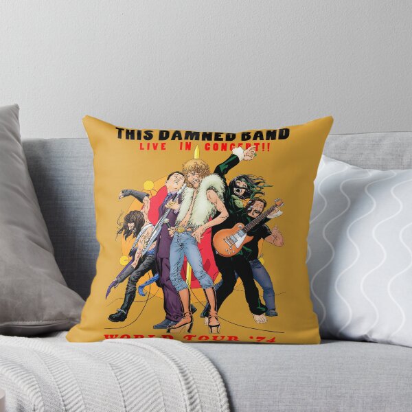 Item preview, The Damned Band World Tour Vintage designed and sold by serazaeni.