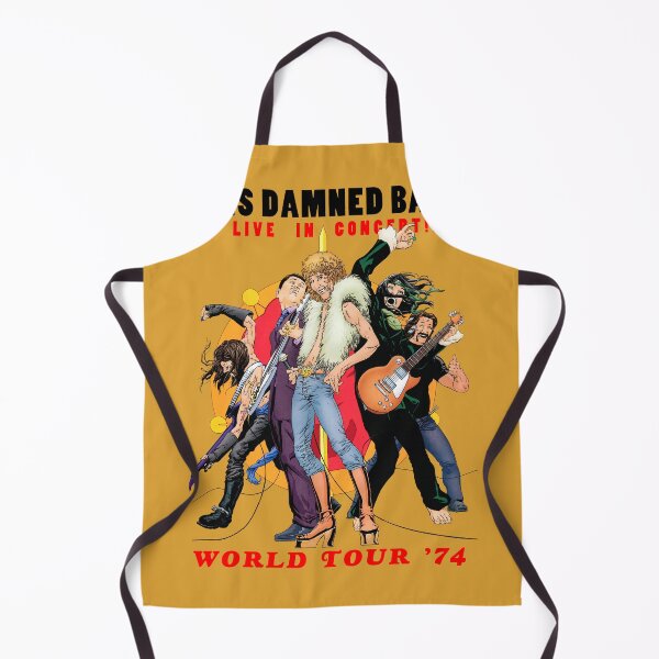 Item preview, The Damned Band World Tour Vintage designed and sold by serazaeni.