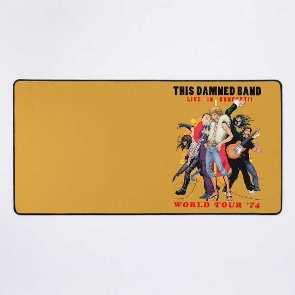 Item preview, The Damned Band World Tour Vintage designed and sold by serazaeni.