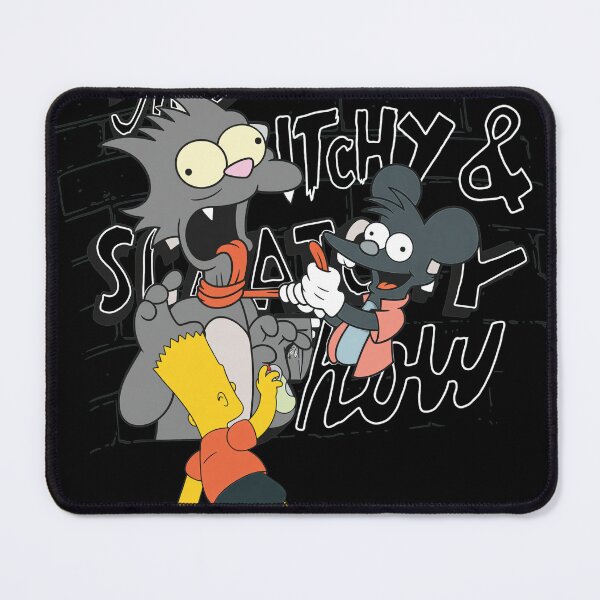 Item preview, Itchy Scratchy Show Bart Brick Wall  designed and sold by MONALAMOUREA.