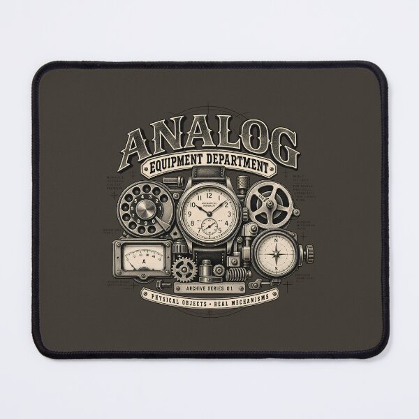 Item preview, Analog Equipment Department Vintage Technical Collector Graphic designed and sold by KakangMudi.