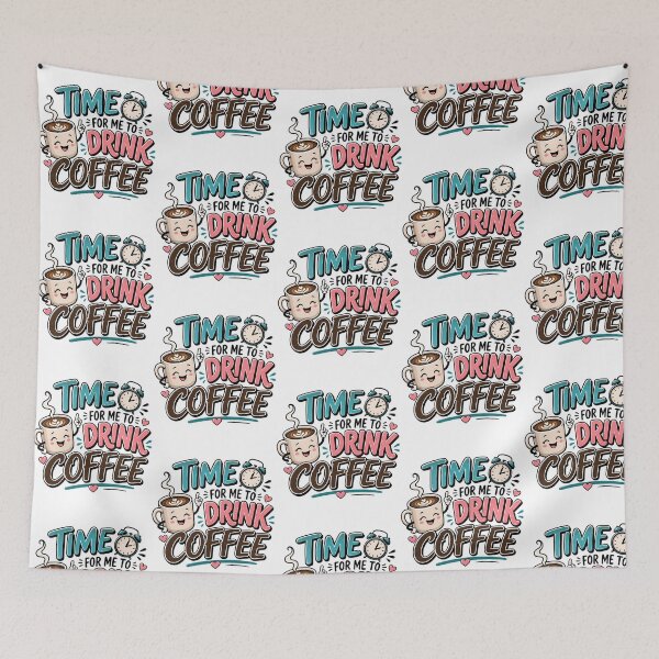 Item preview, Time For Me To Drink Coffee  designed and sold by coanmarilia.