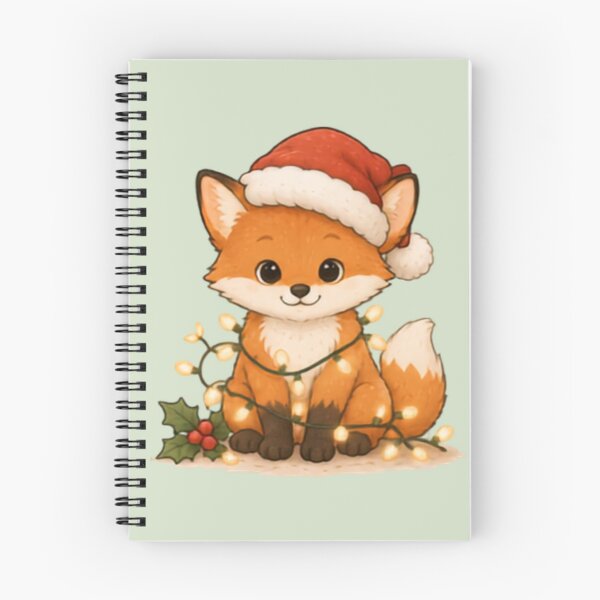 Item preview, Cute Festive Fox designed and sold by MellowMunchkins.