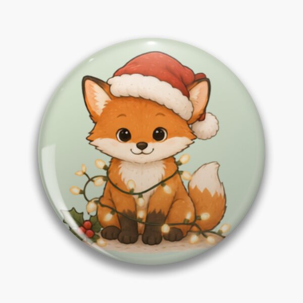 Item preview, Cute Festive Fox designed and sold by MellowMunchkins.